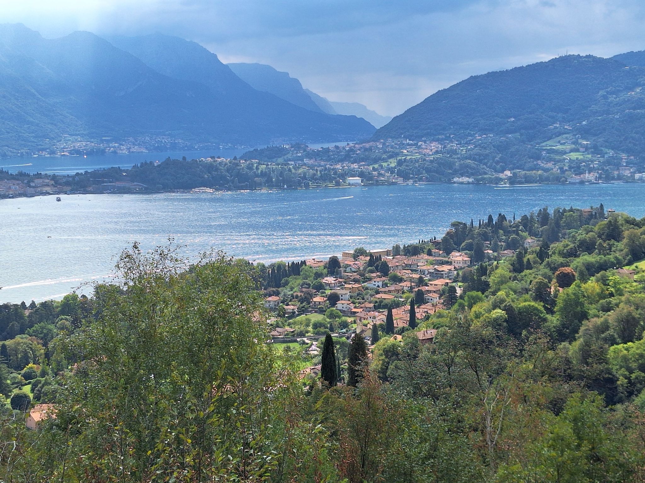 discesa per Griante