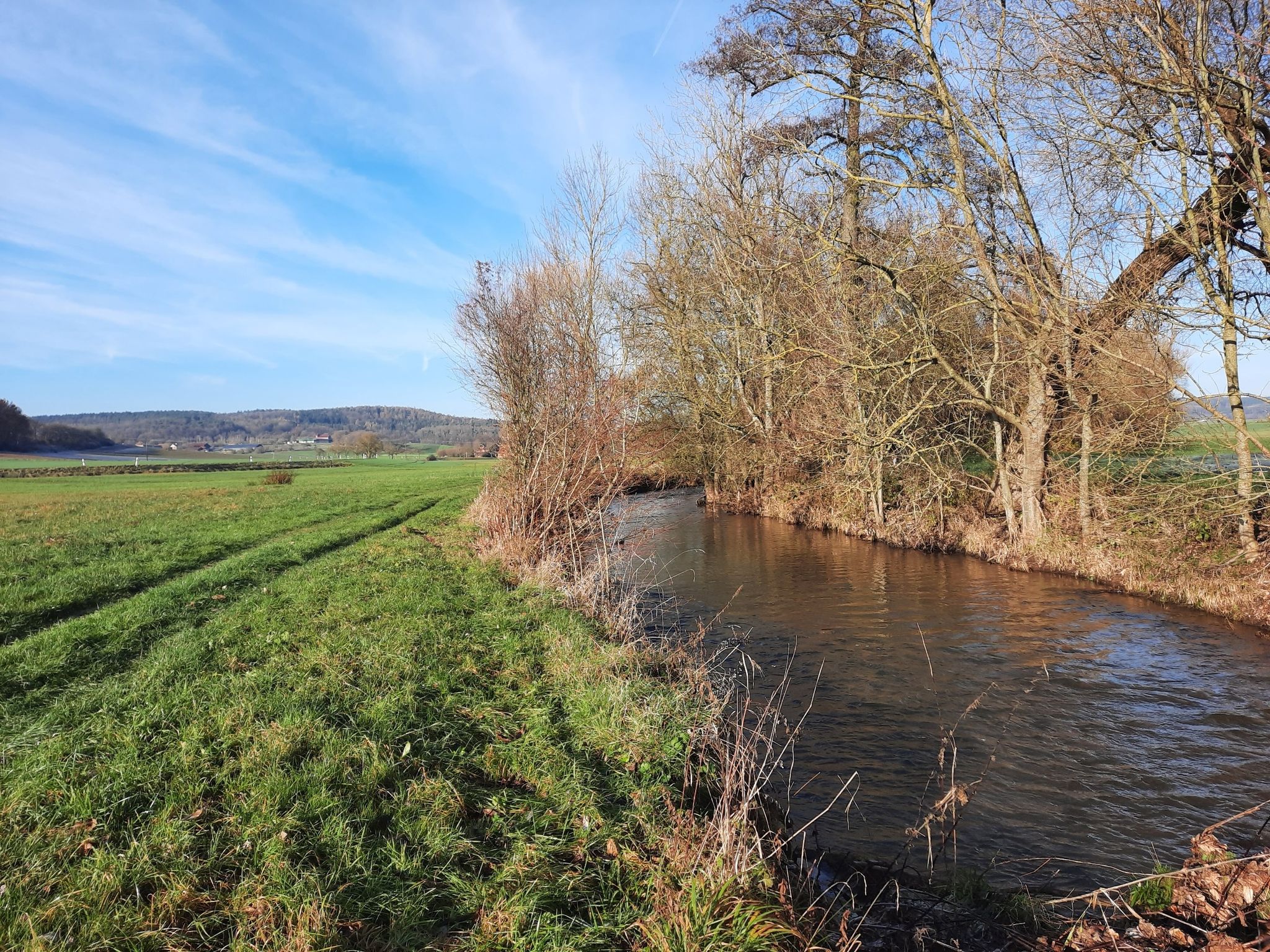 immer an der Brend entlang