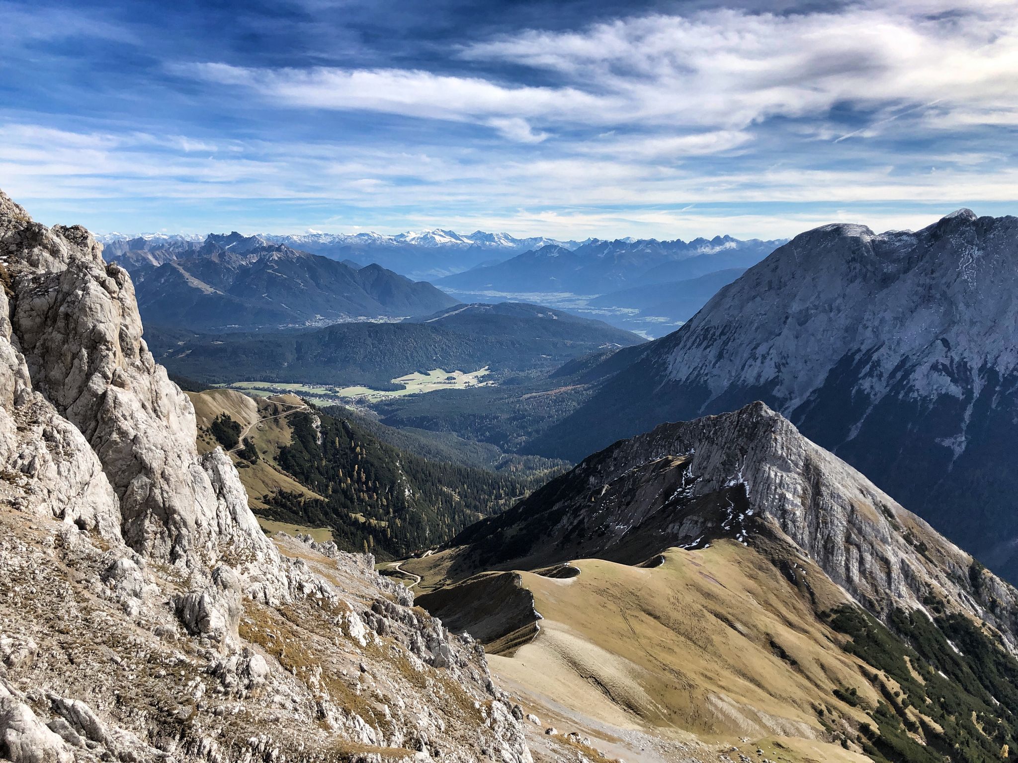 Blick über den Prediktstein ins Inntal