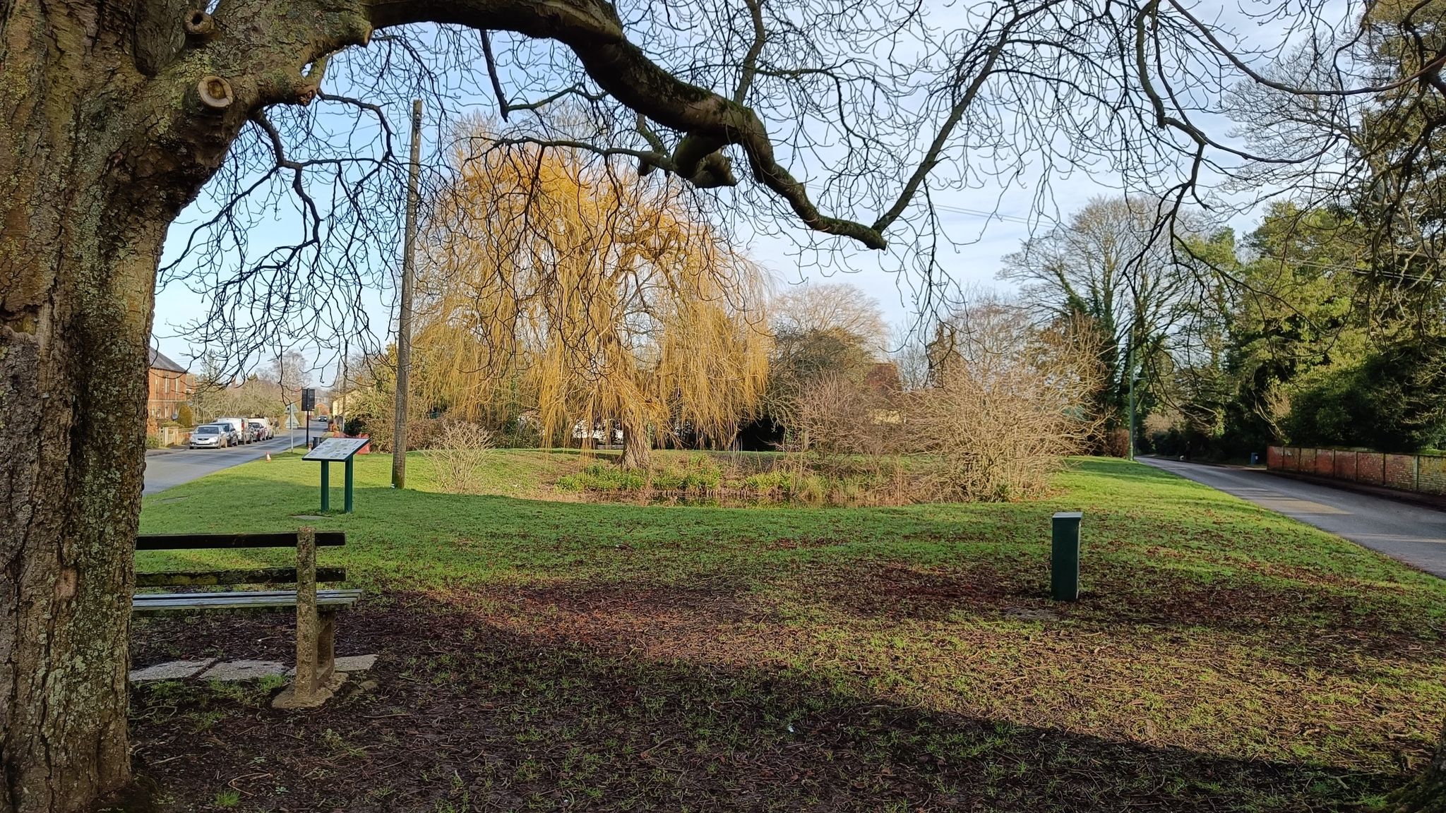 Weston village green