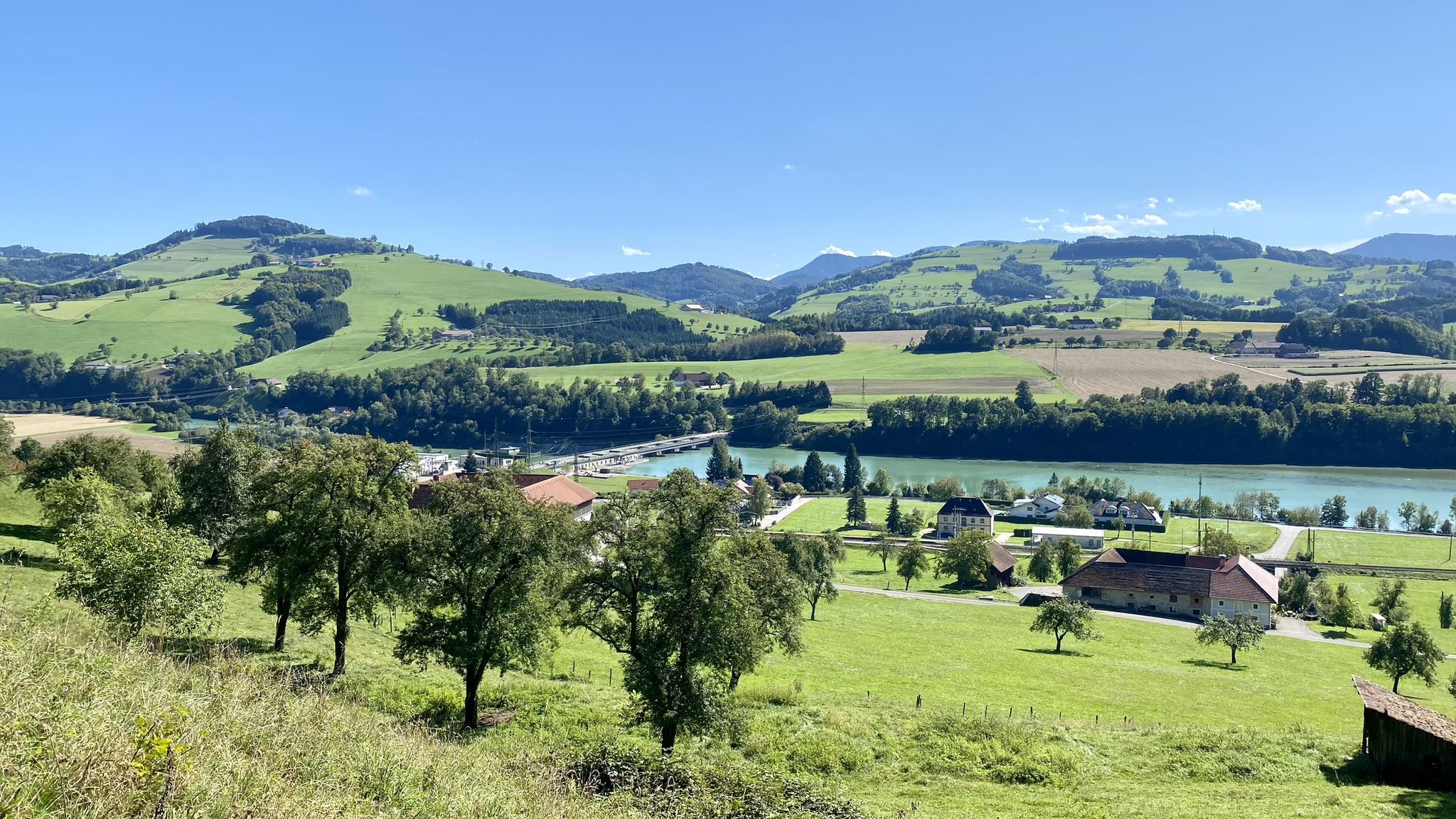 Kraftwerk Lahrndorf, Sturzberg - Reitnerberg