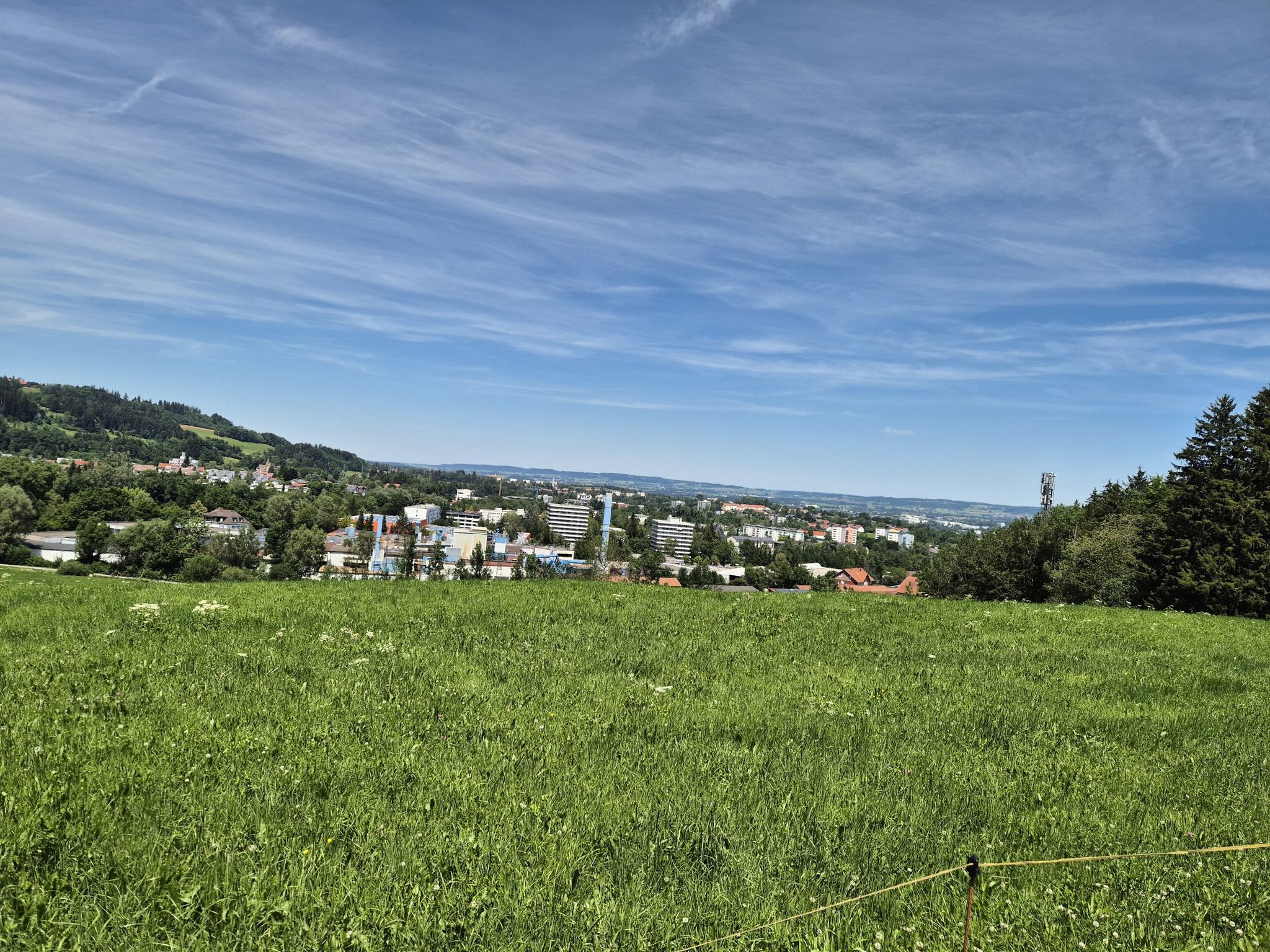 Blick auf Kempten