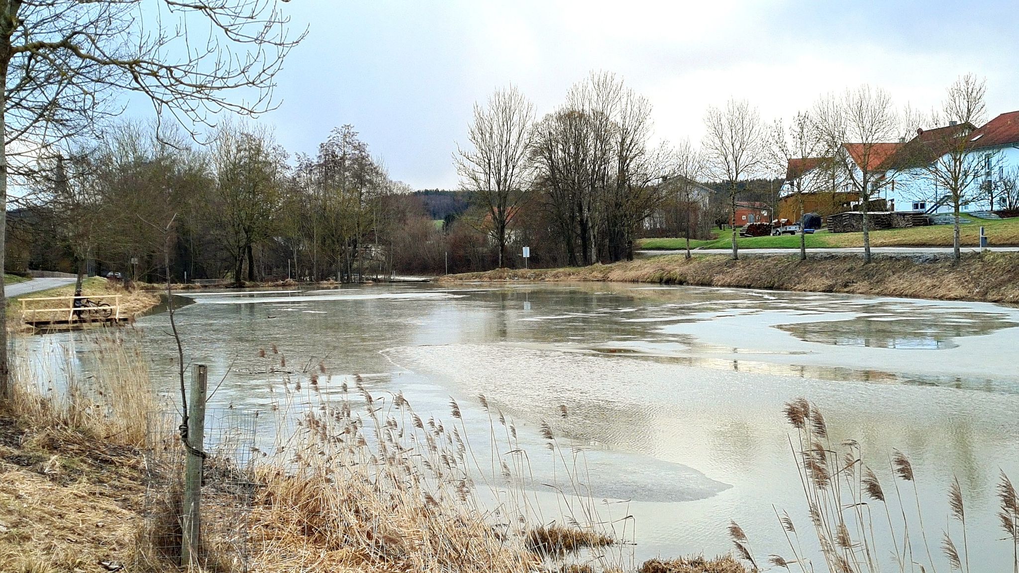 Eisweiher von Malgersdorf