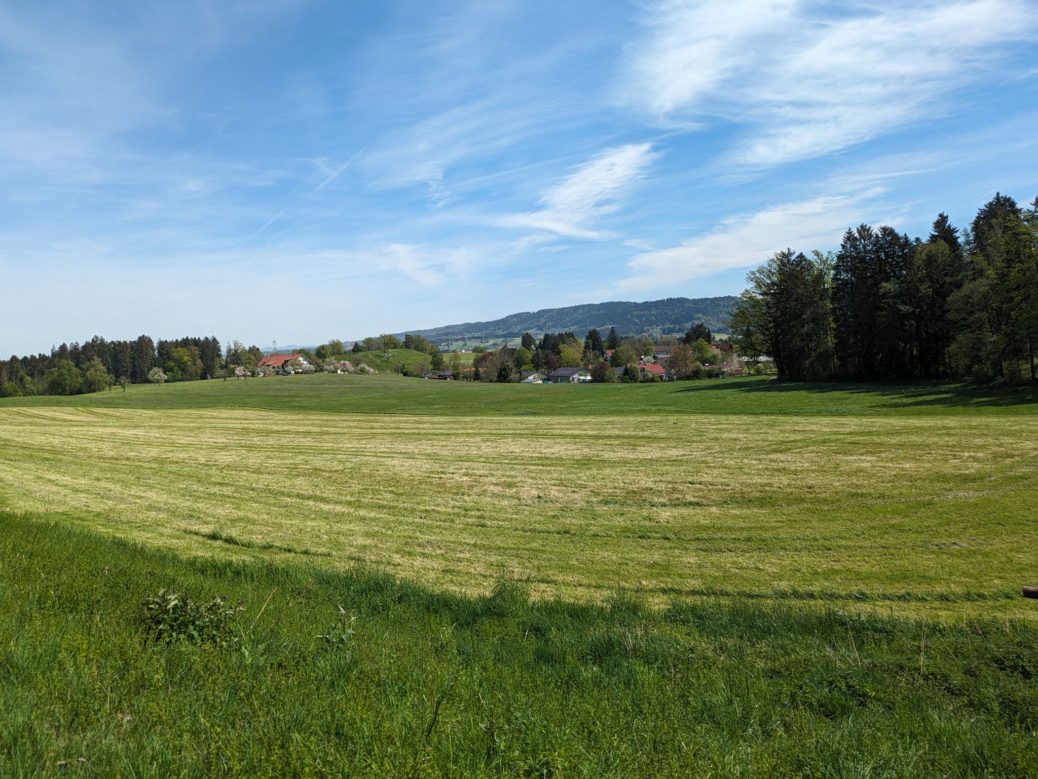 Blick ins Tal Richtung Mollenberg