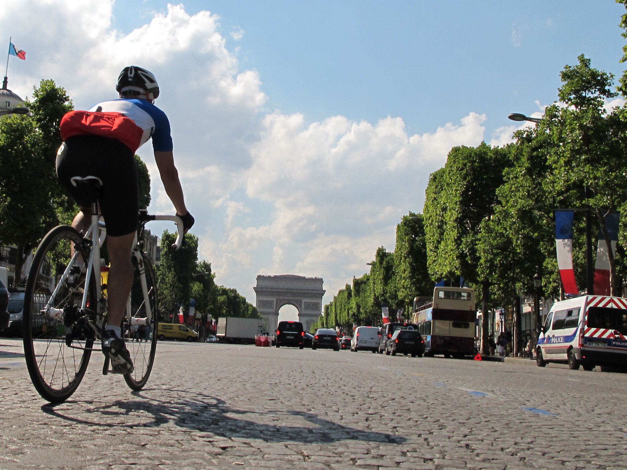 Balade à fashion vélo autour de paris