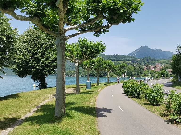 Piste cyclable online annecy