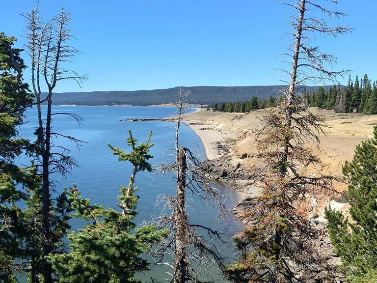 Top 5 Hikes and Walks around Yellowstone Lake Komoot
