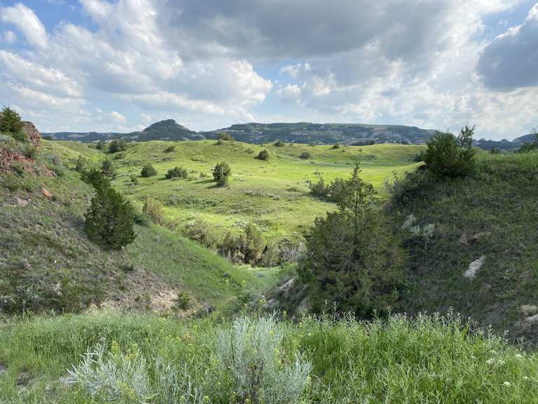 Top 10 Running Trails in Theodore Roosevelt National Park | Komoot