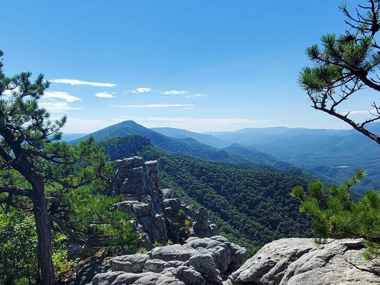 Monongahela national forest clearance hiking