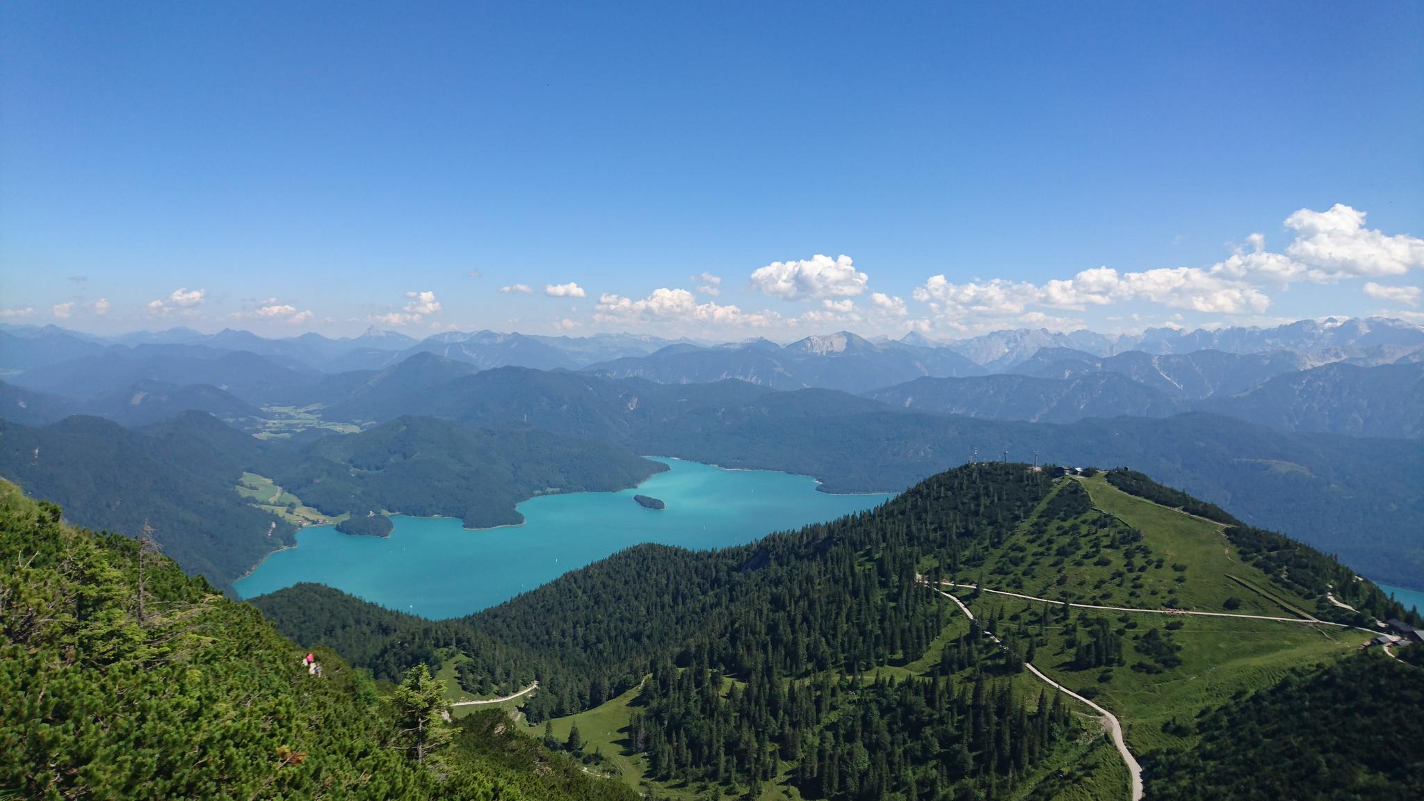 bad tölz walchewnsee mit dem fahrrad