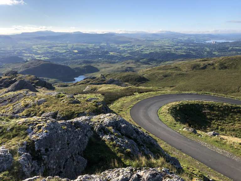 Top 10 Most Beautiful Road Biking Routes in Snowdonia Komoot