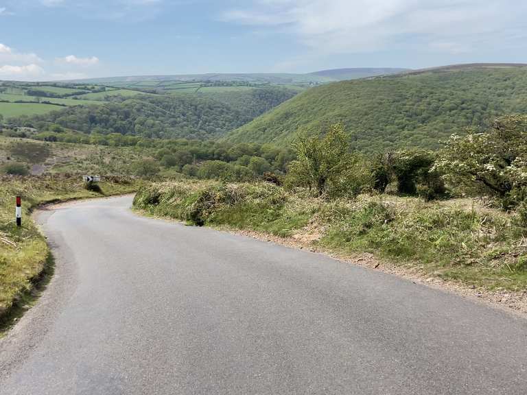 Top 20 Most Beautiful Road Biking Routes in Exmoor Komoot