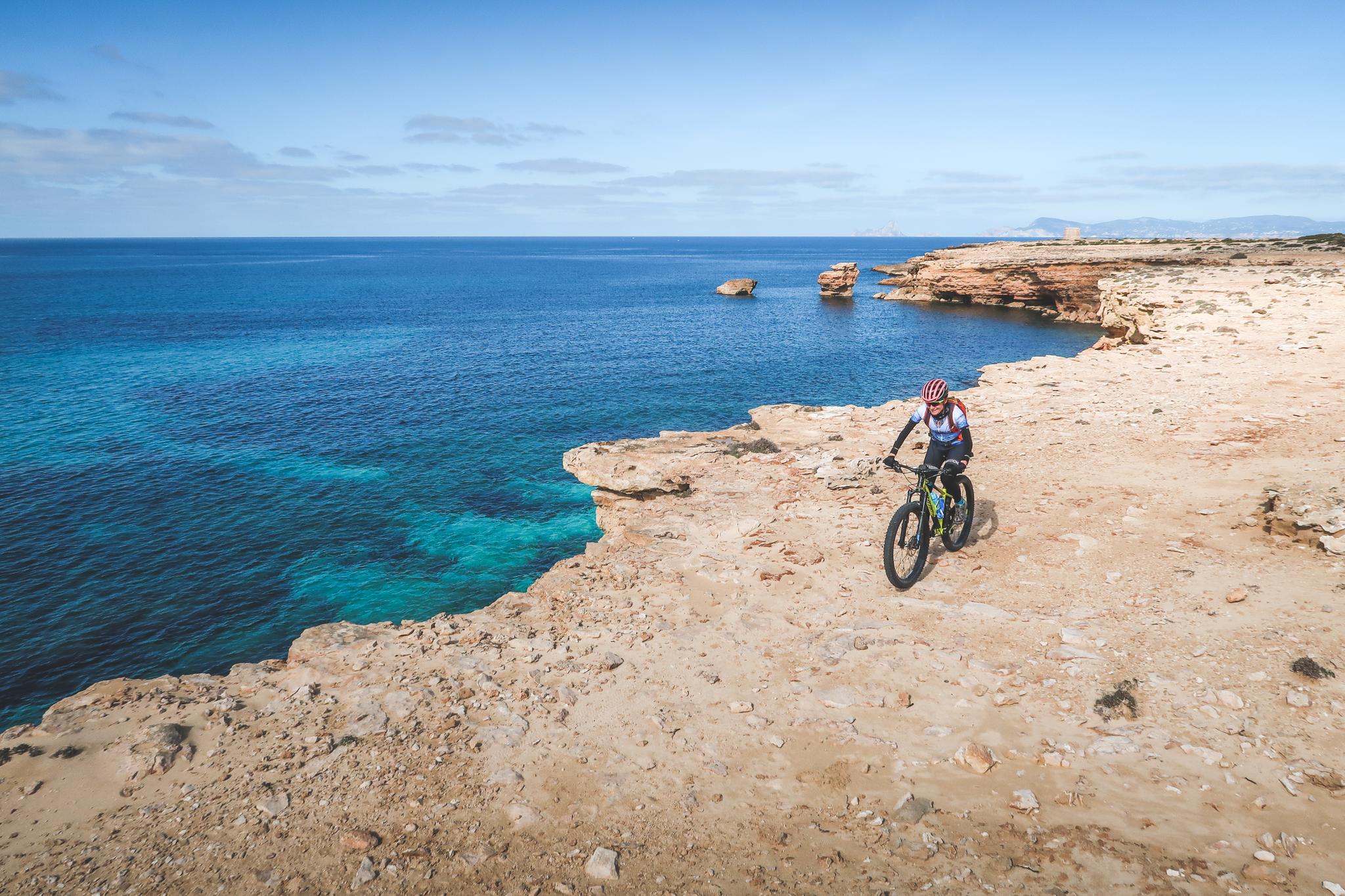 bicis formentera, ruta formentera bici