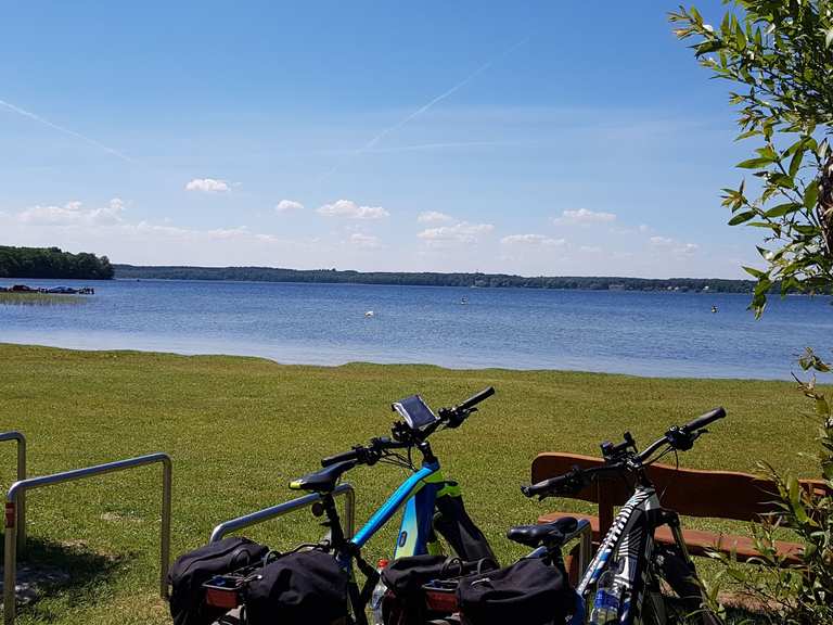 fahrrad rund um den schweriner see