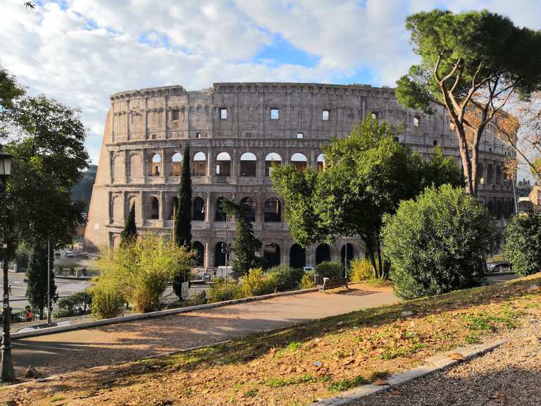 Hiking routes in rome