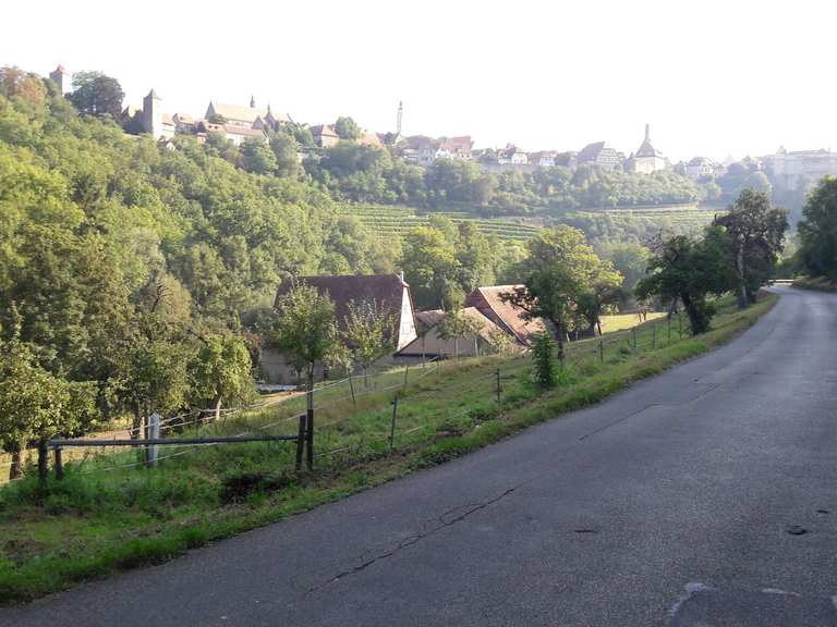 Die 10 schönsten Fahrradtouren rund um Rothenburg ob der Tauber Komoot