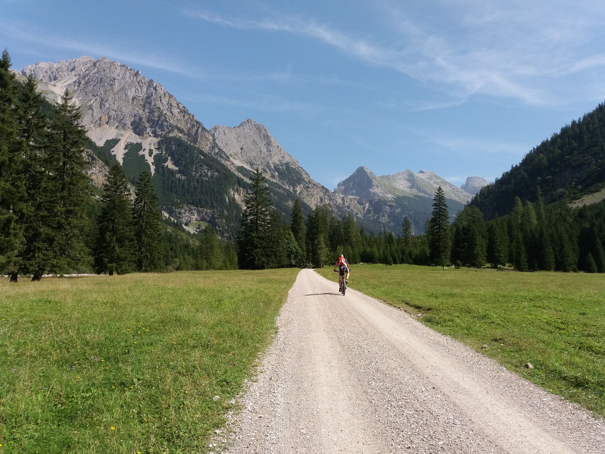 mtb tour scharnitz karwendelhaus