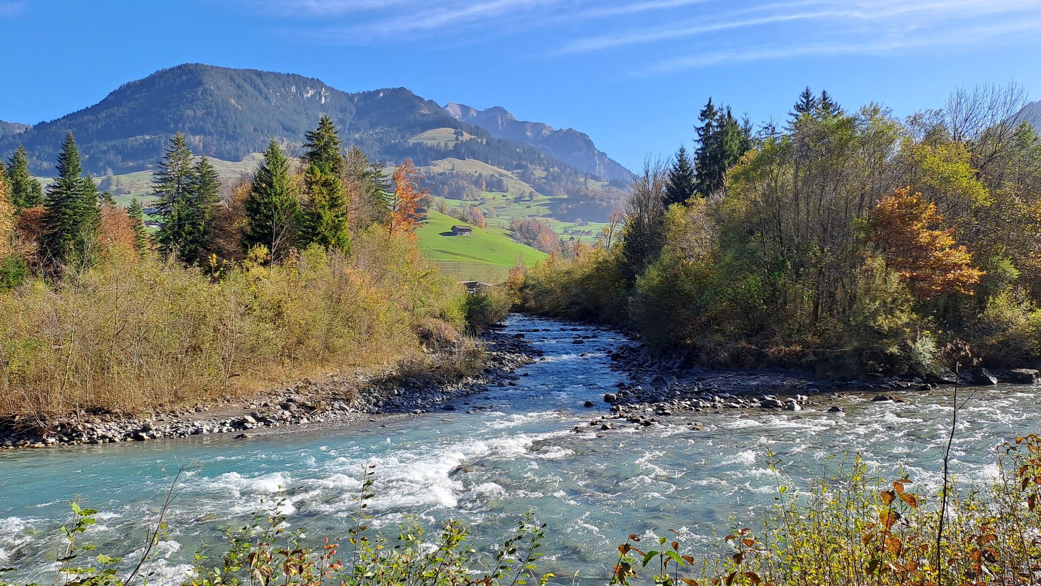 Zusammenfluss Kander / Chiene