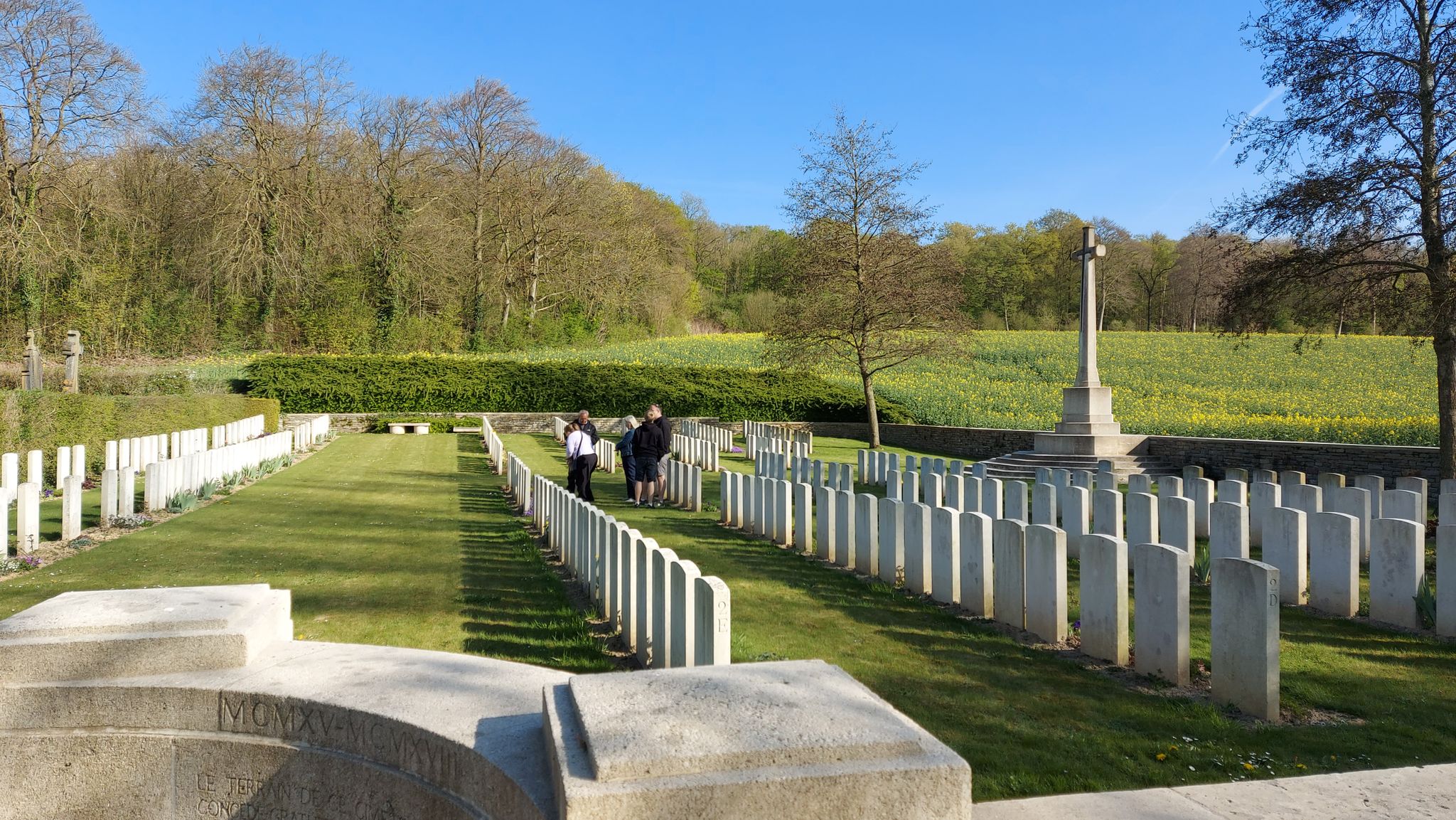 Mesnil communal cemetery extension