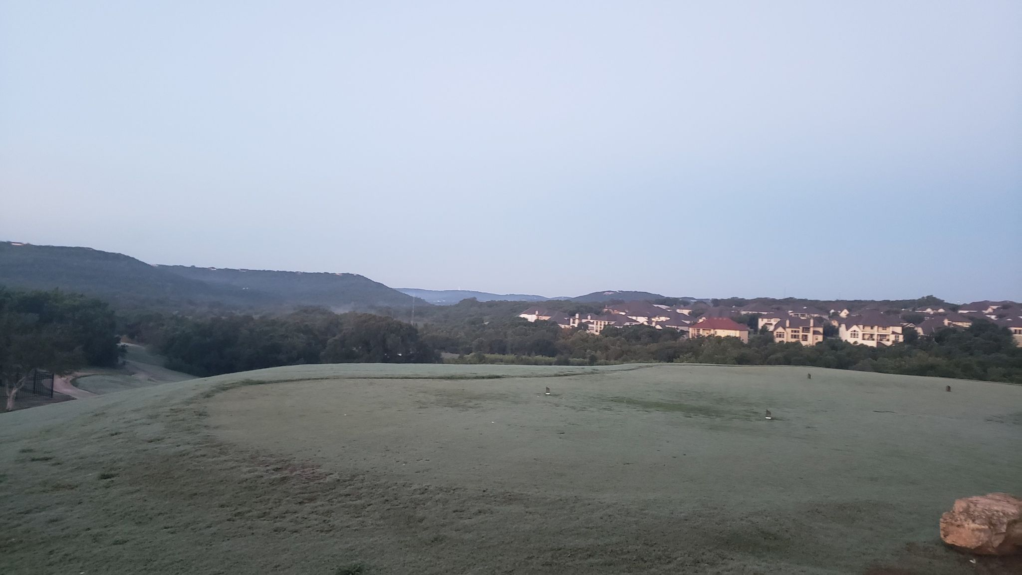 View of Travisso from Golf Course