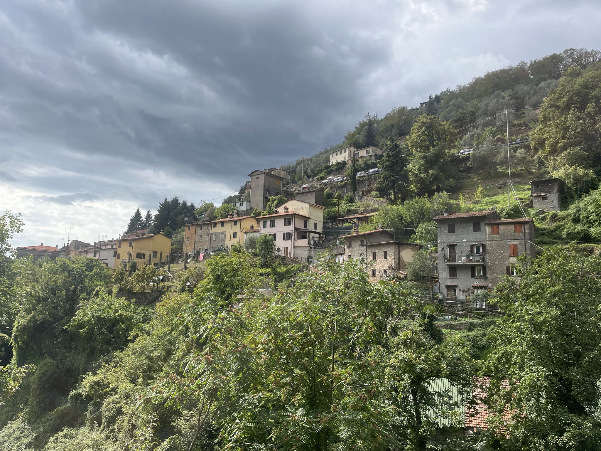 Hillside town