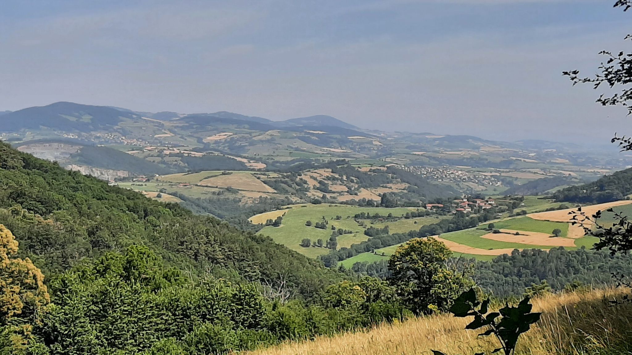 Vue depuis le Chervolin