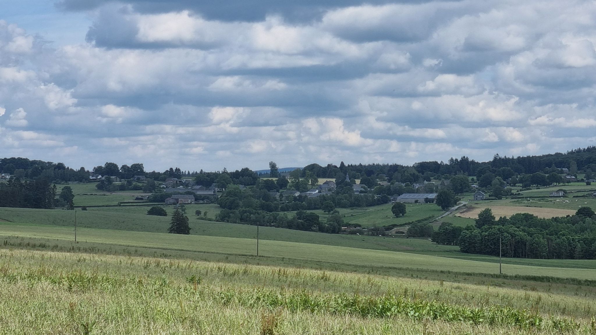 Zicht op Erneuville