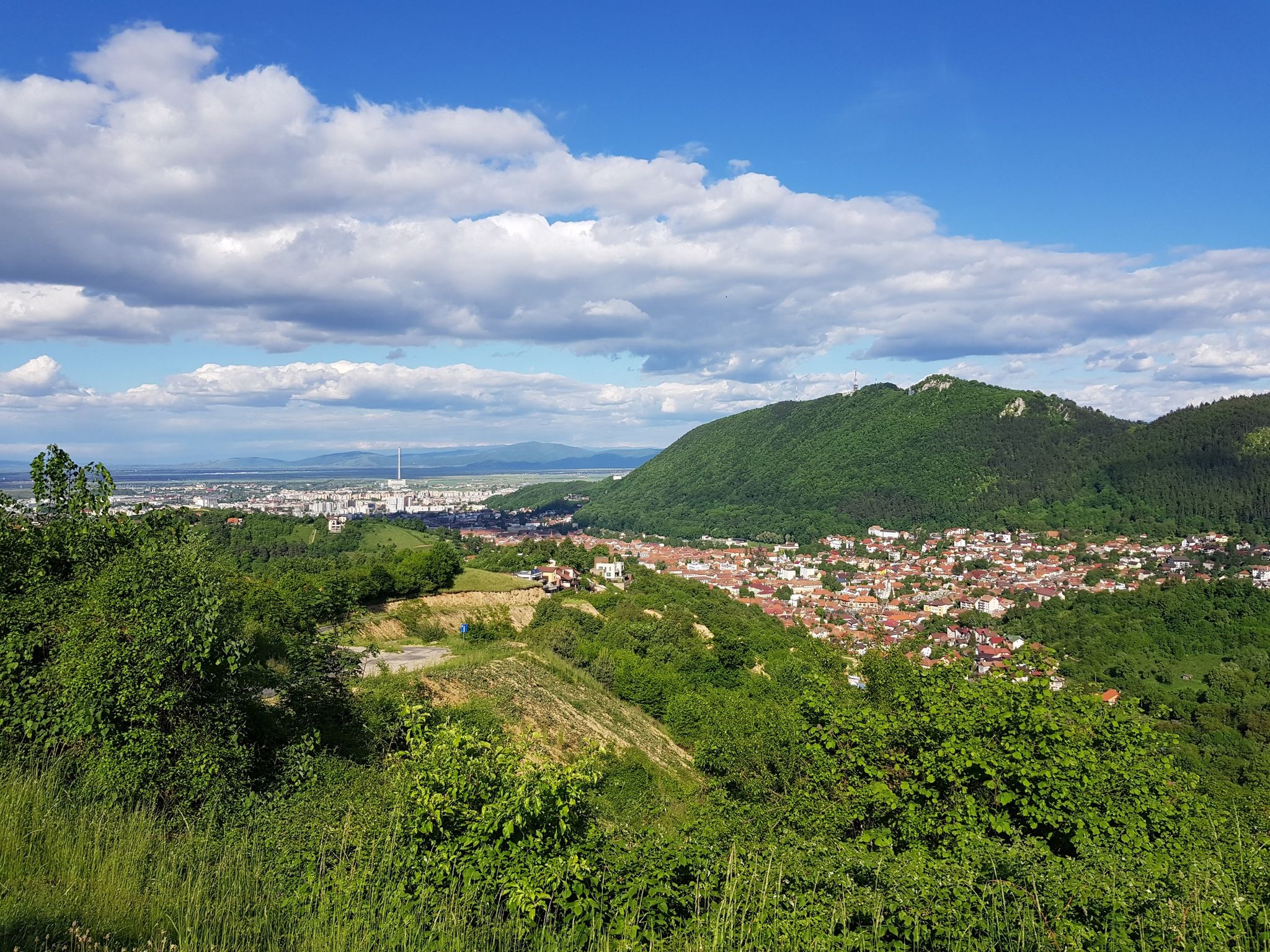 Aussicht auf Braşov