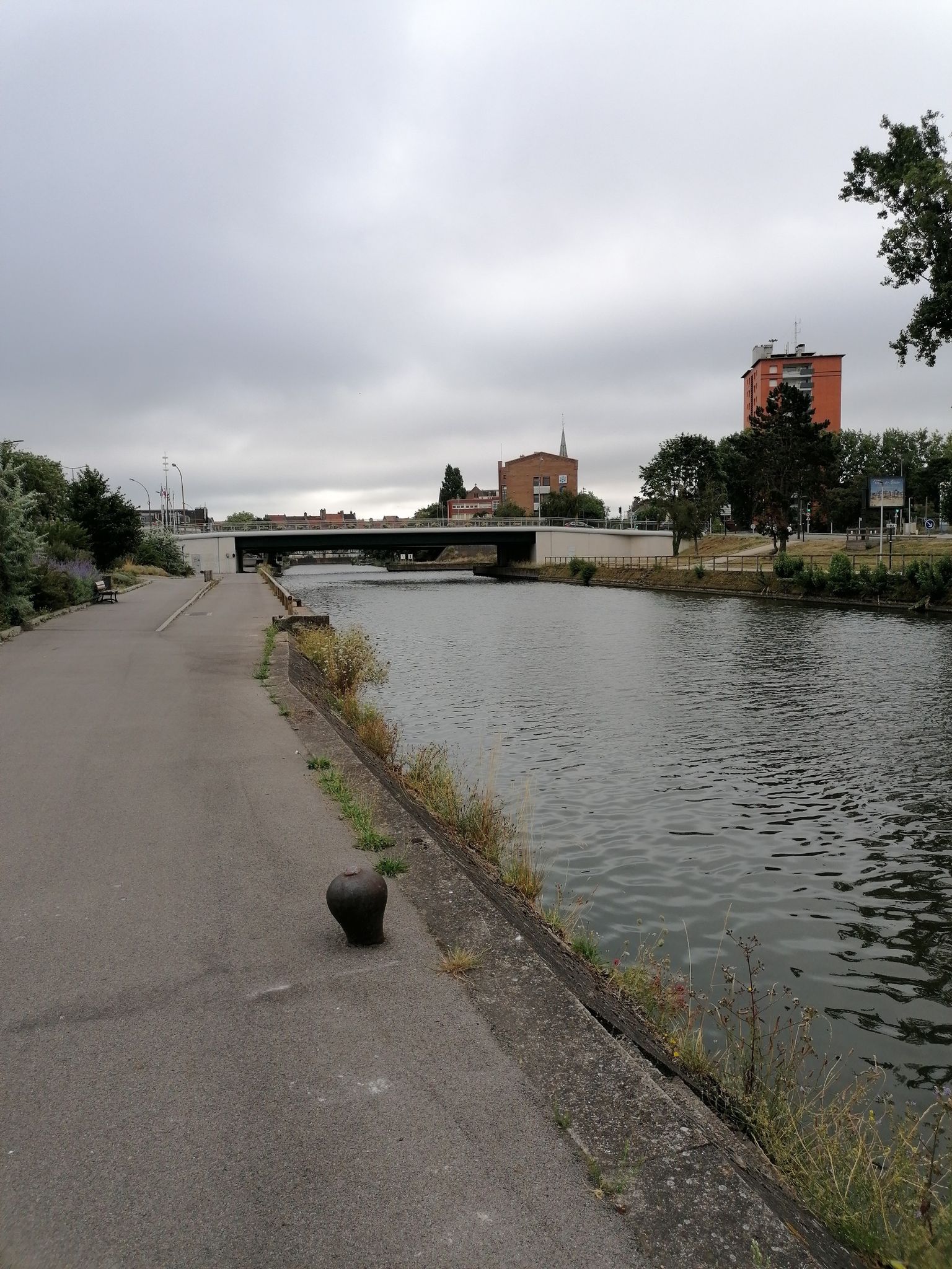 Kanal in Dunkerque