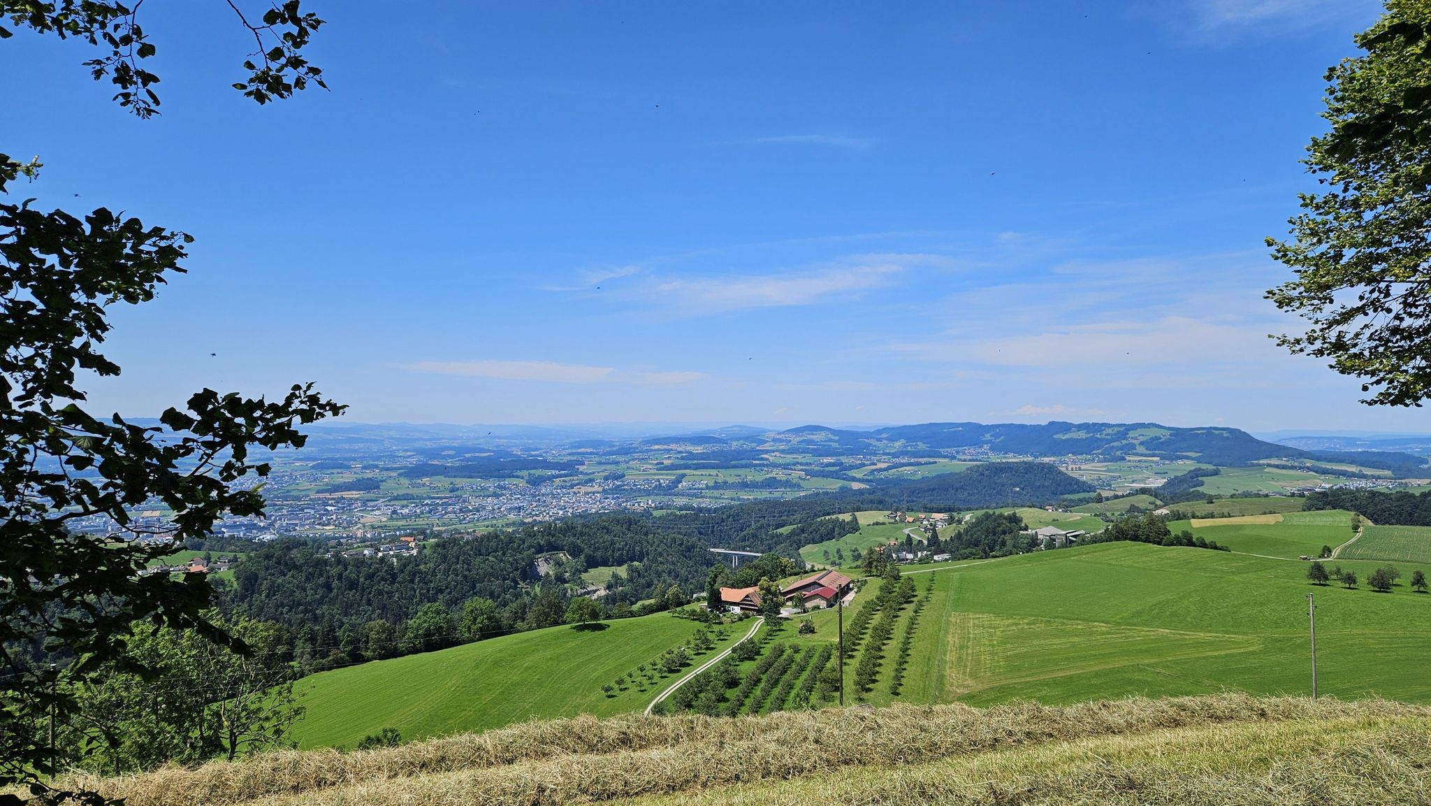 Stadt Zug und Knonaueramt.