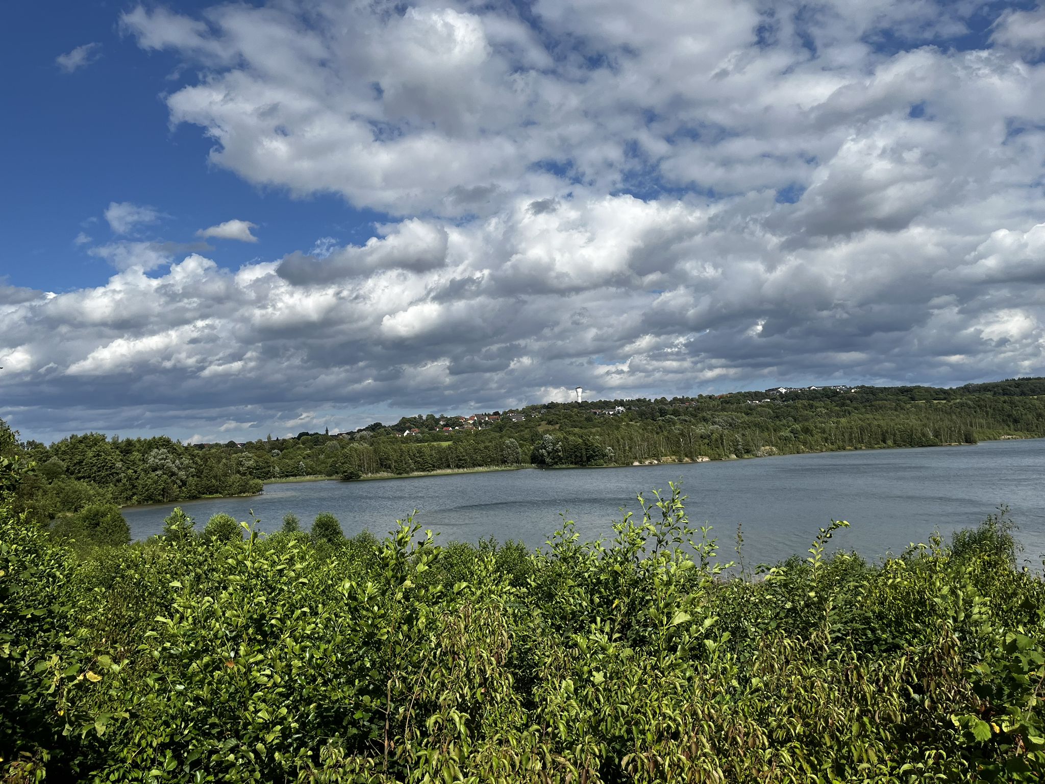 Blick zum Wasserturm Borken vom ersten Ausblick