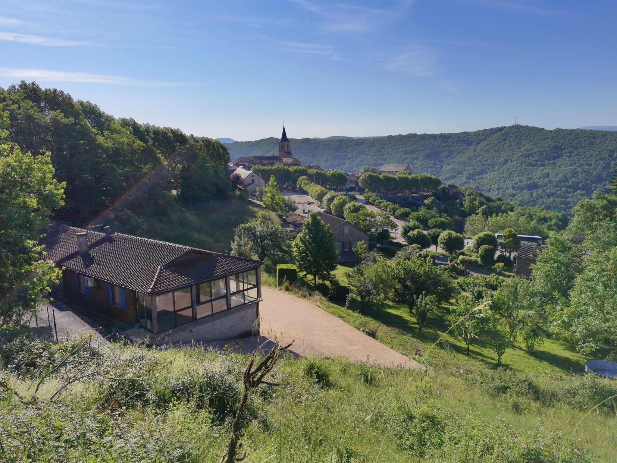 Panorama sur Broquiès