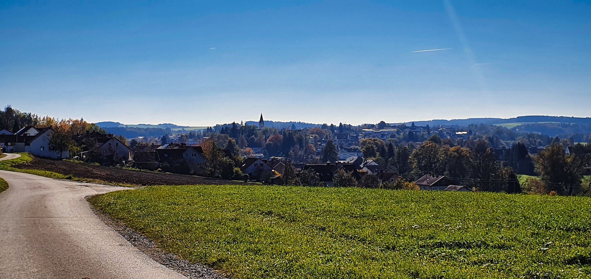 Blick nach Isen