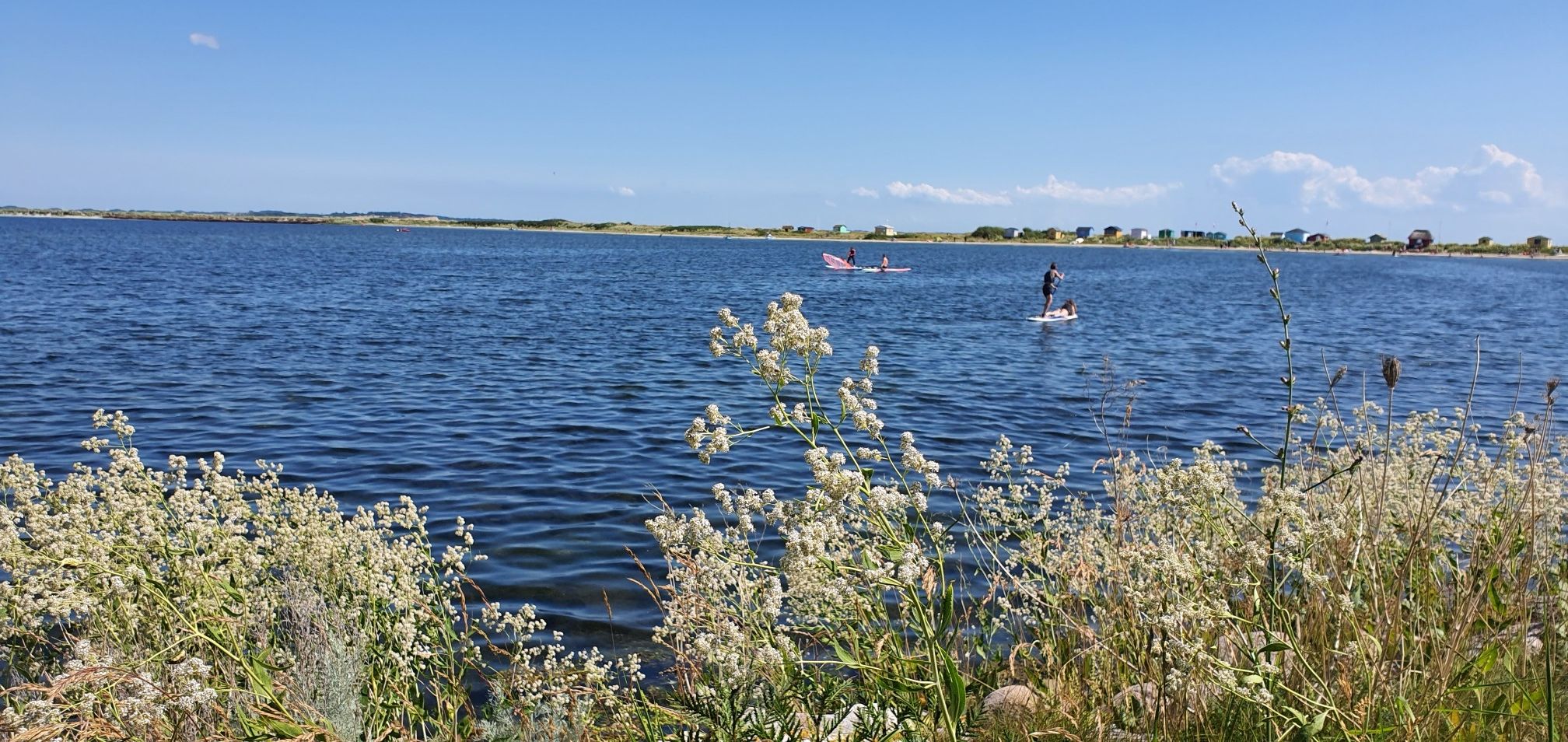 Blick auf die Landzunge