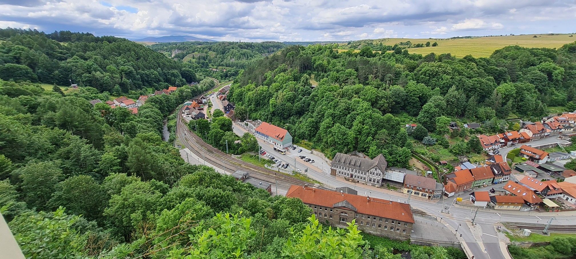 Rübeland von oben