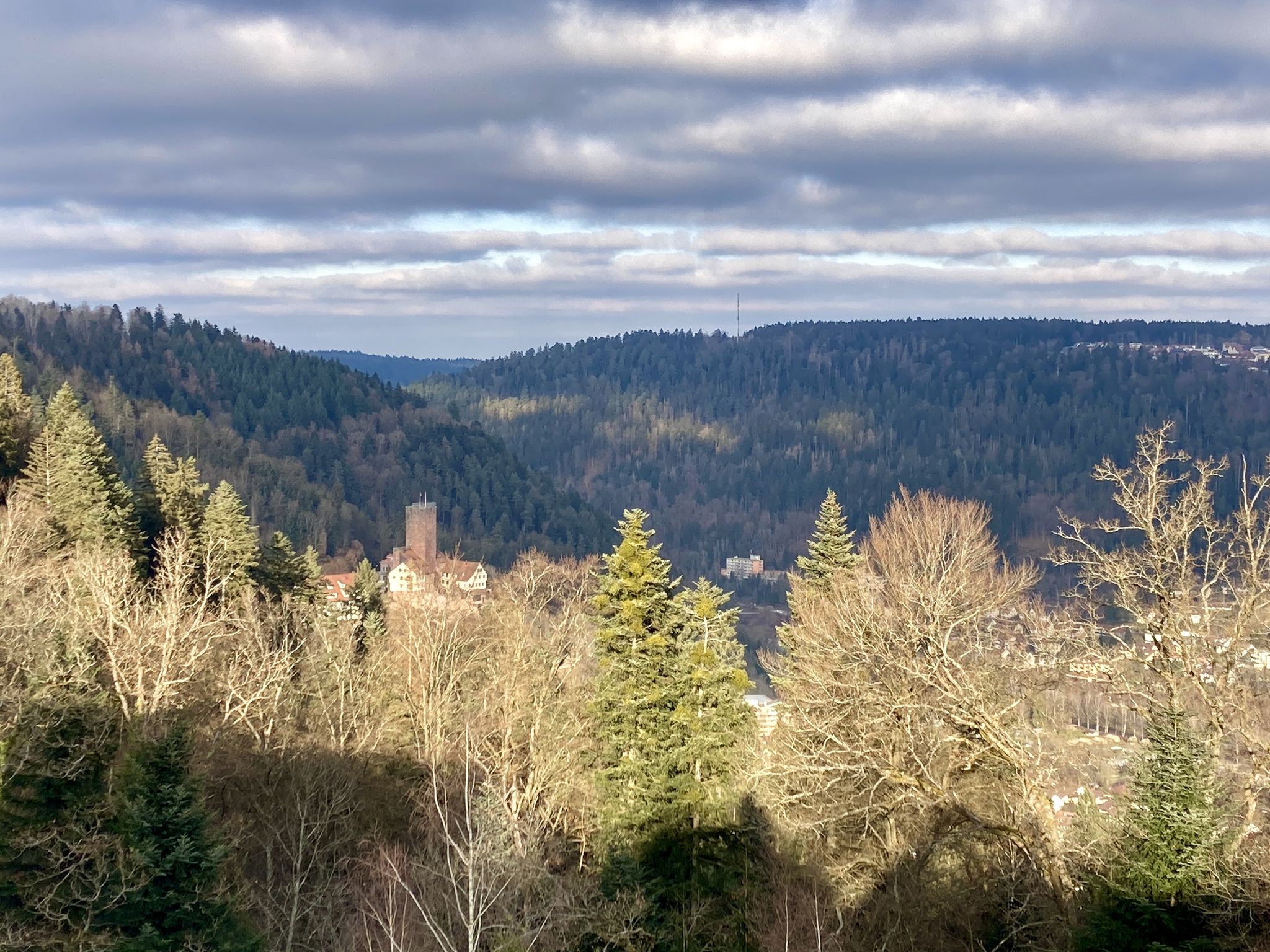 AugenBlick Beinberg-Bad Liebenzell mit Blick auf die Osthänge des Nagoldtals