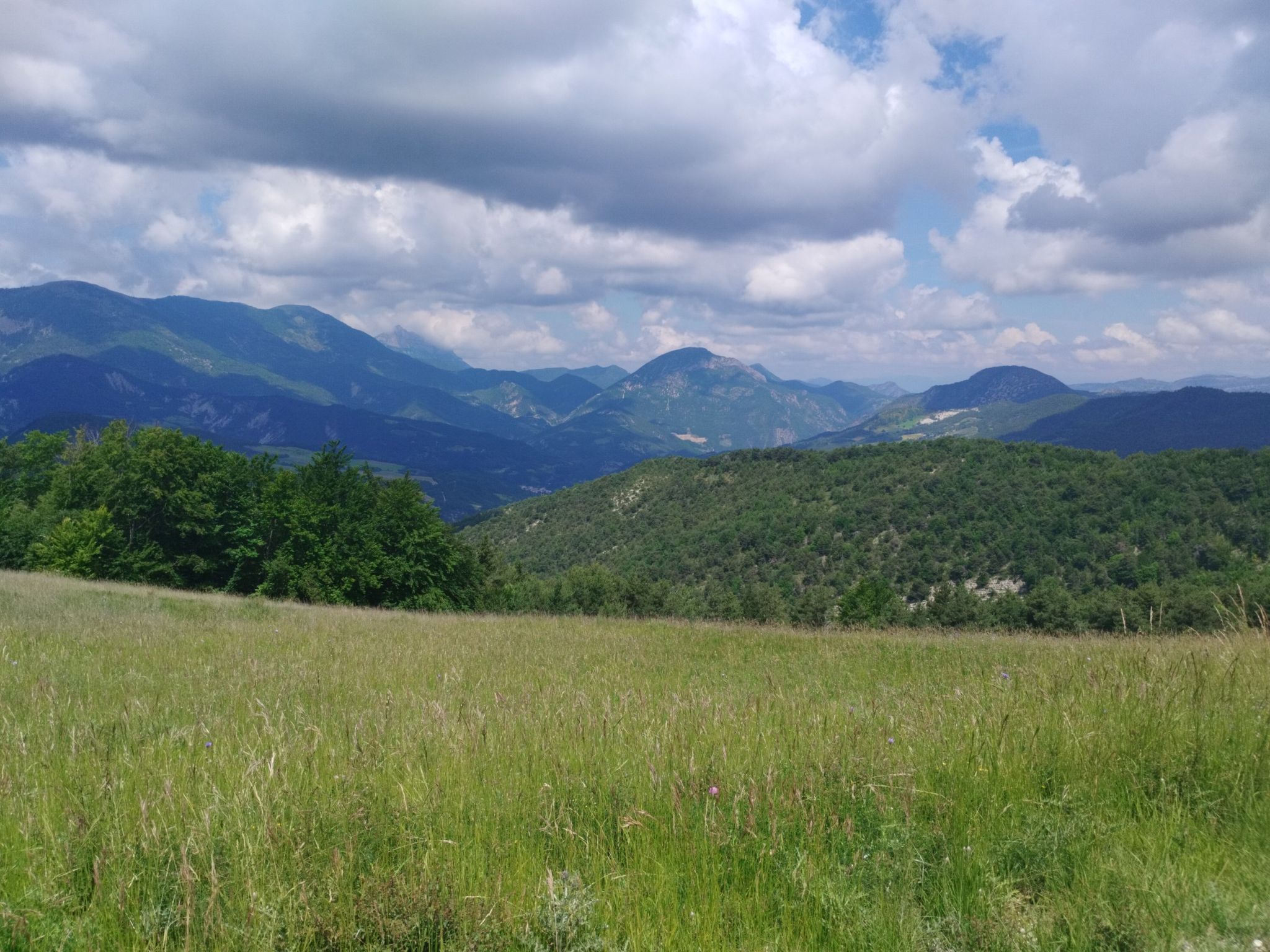 D627, Abfahrt vom Col de Planlara