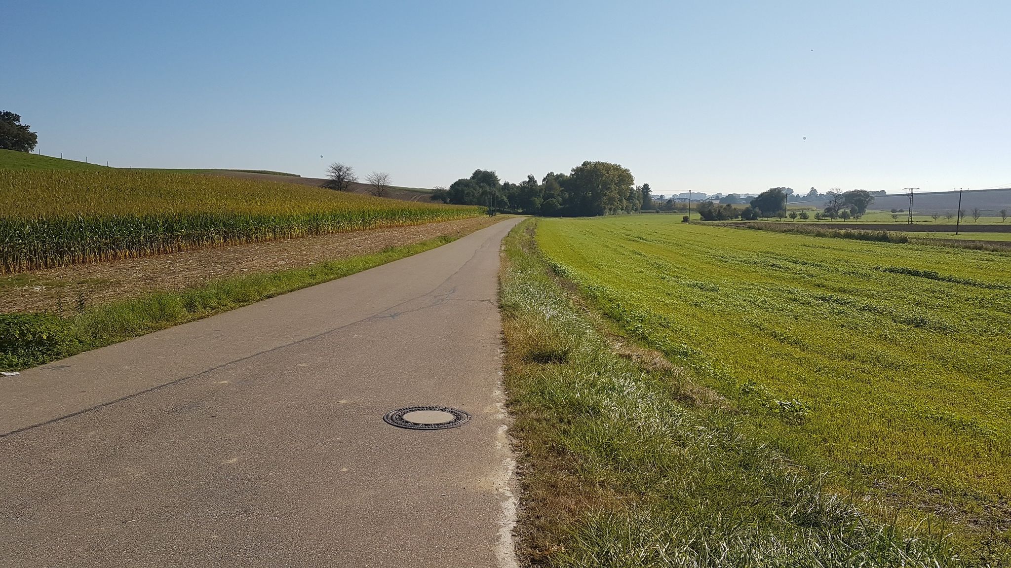 einsame Landstraße 