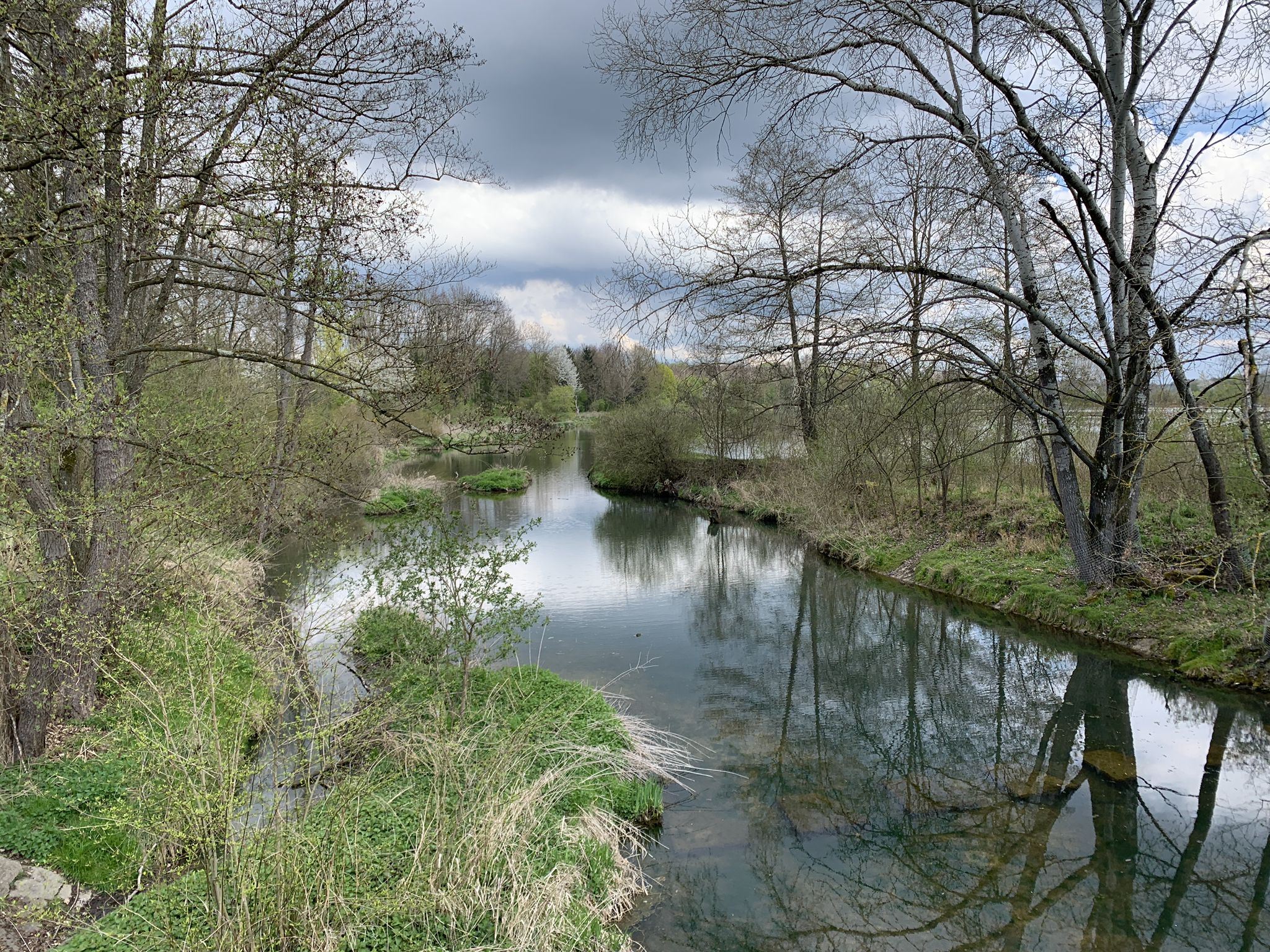 Am Paar-Stauwehr bei Baar-Ebenhausen