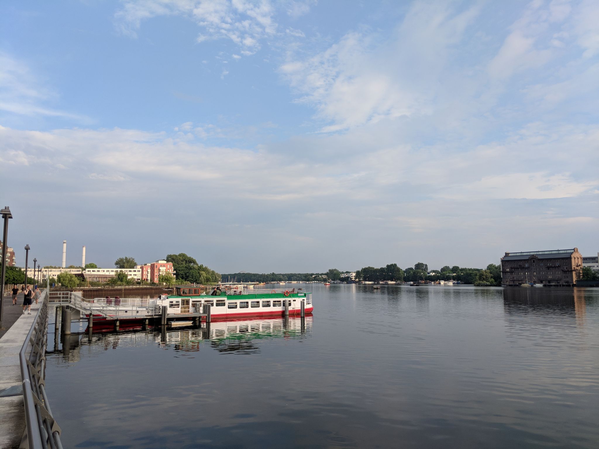 Rummelsburger See an der Zillepromenade