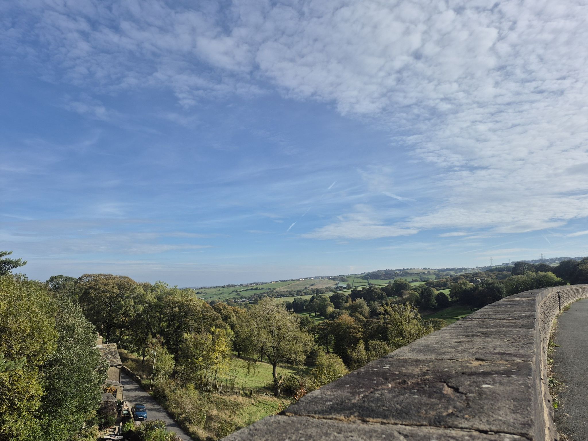 View towards Clayton