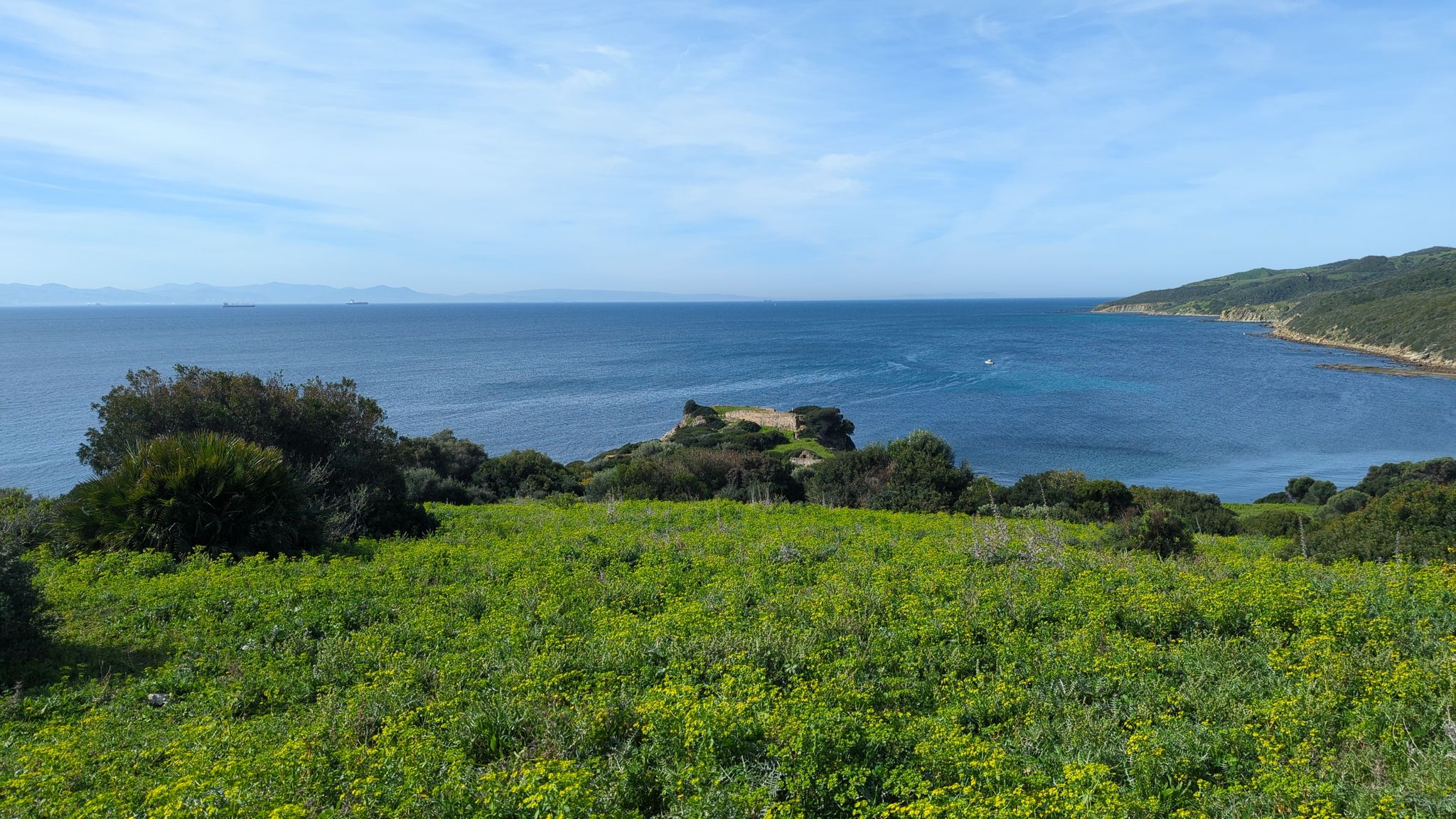 Blick auf Fuerte del Tolmo