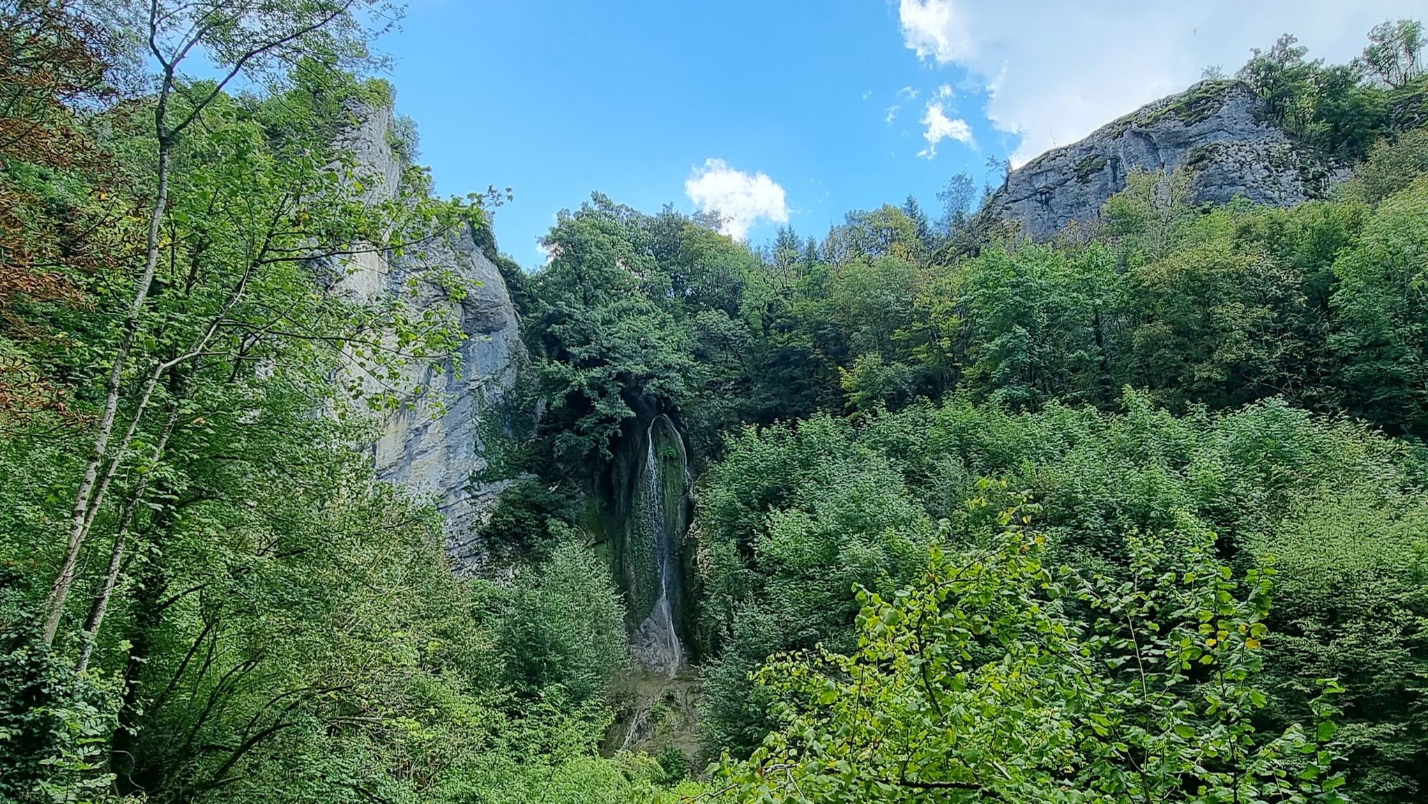 Bout du Monde (Wasserfall des Ruisseau des Mercureaux)