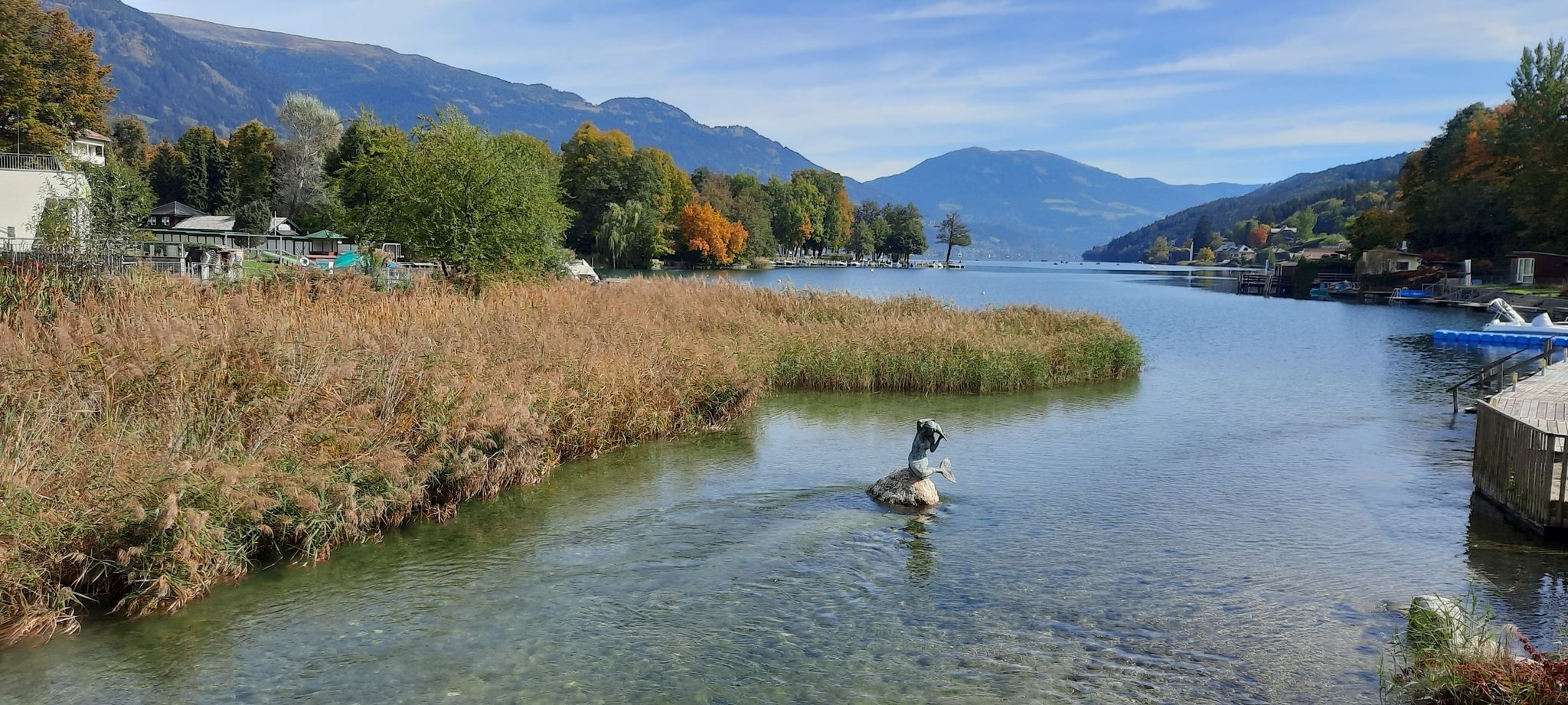 Der Abfluss vom Millstädter See