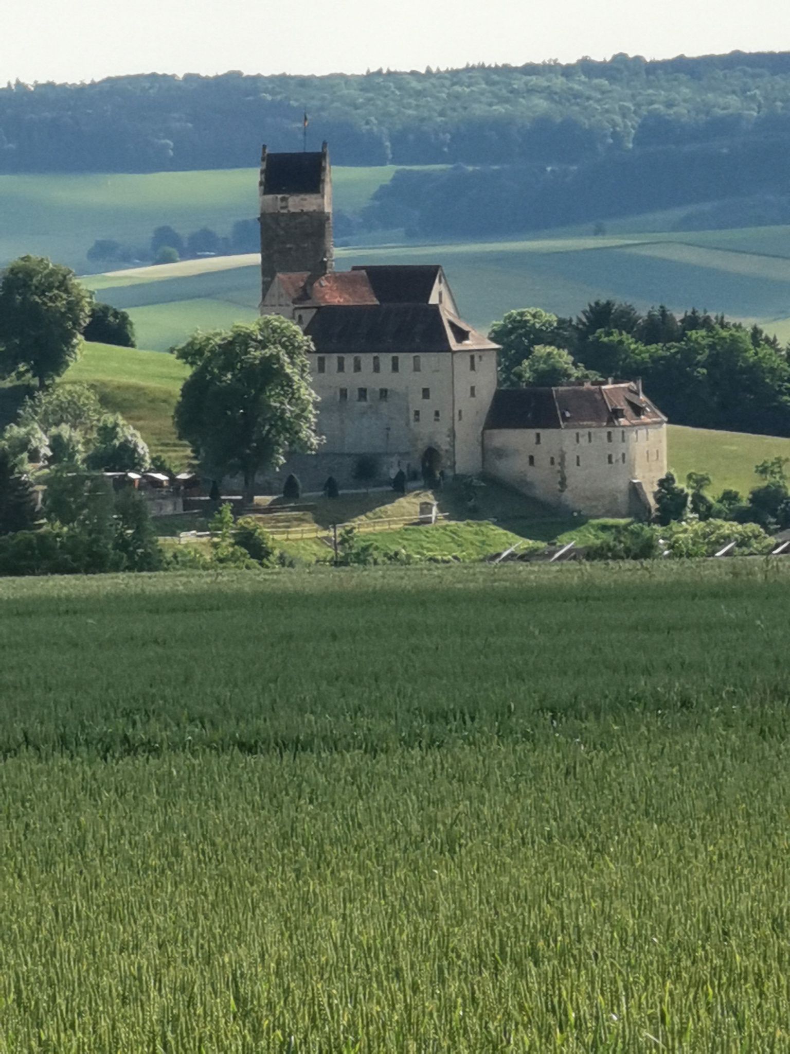 Blick auf Burg katzenstein