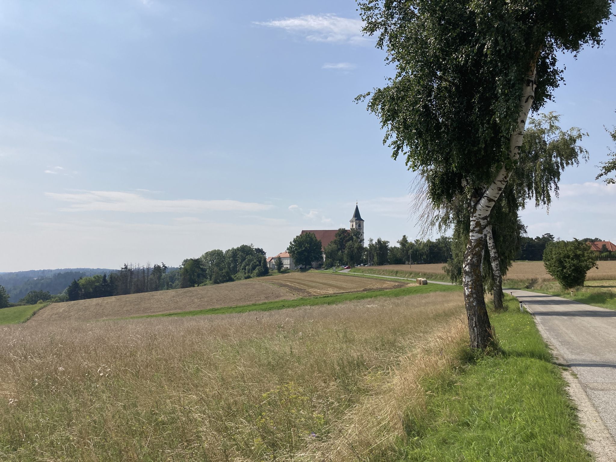 Blick zum Kloster Pernegg