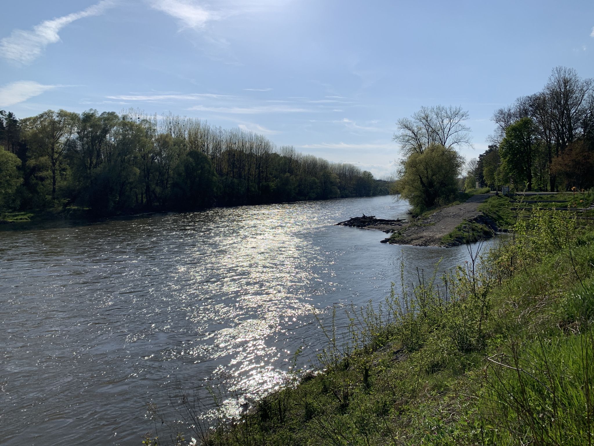 Nachmittagsstimmung an der Mur