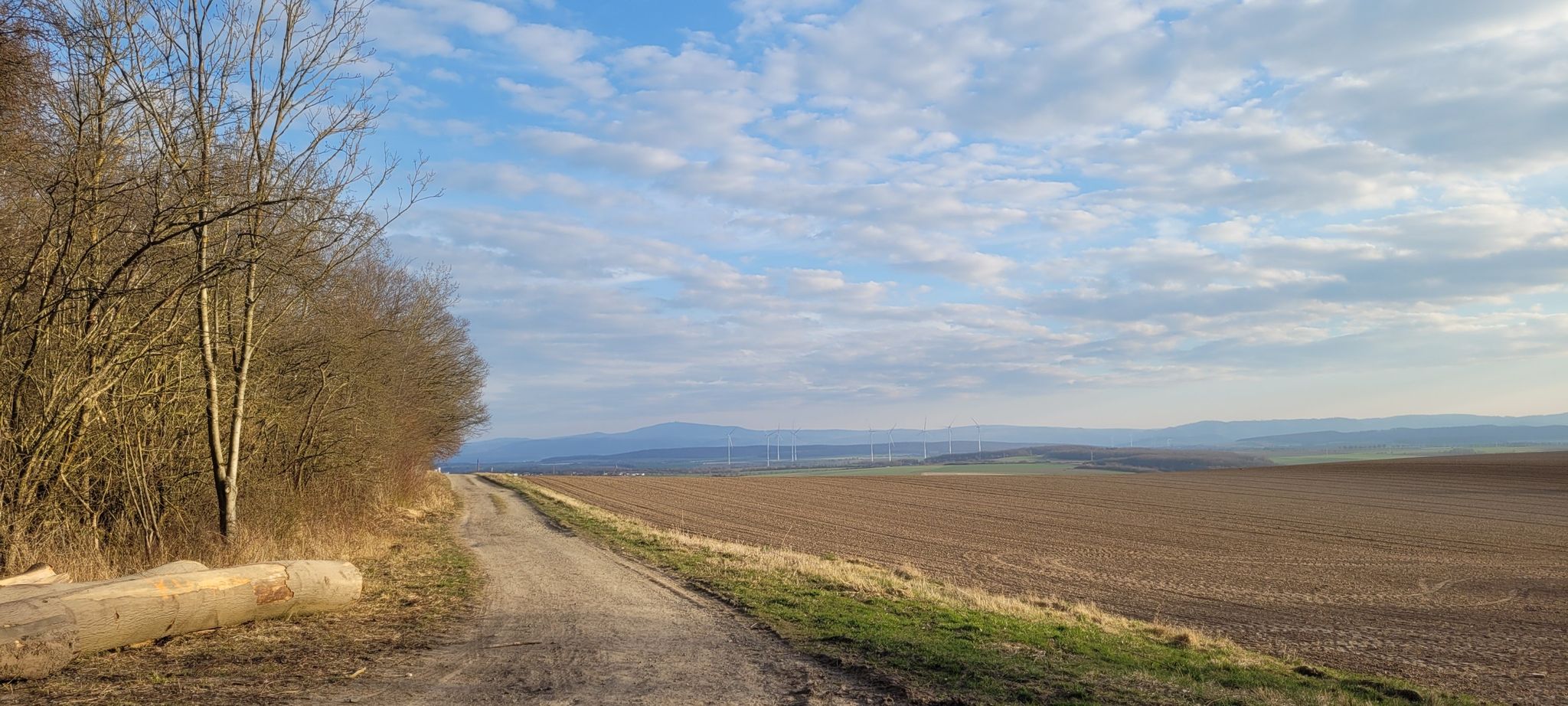 in der Ferne...