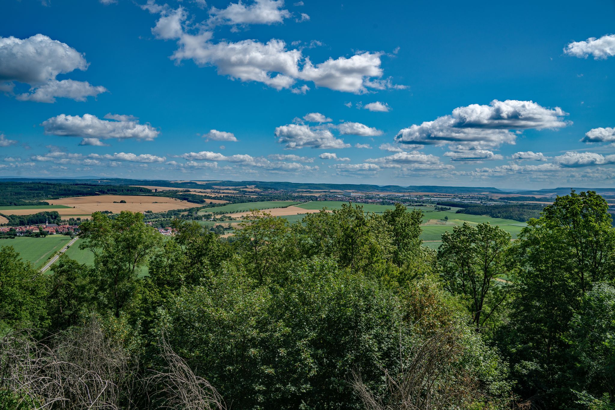 Blick vom Scharfenstein