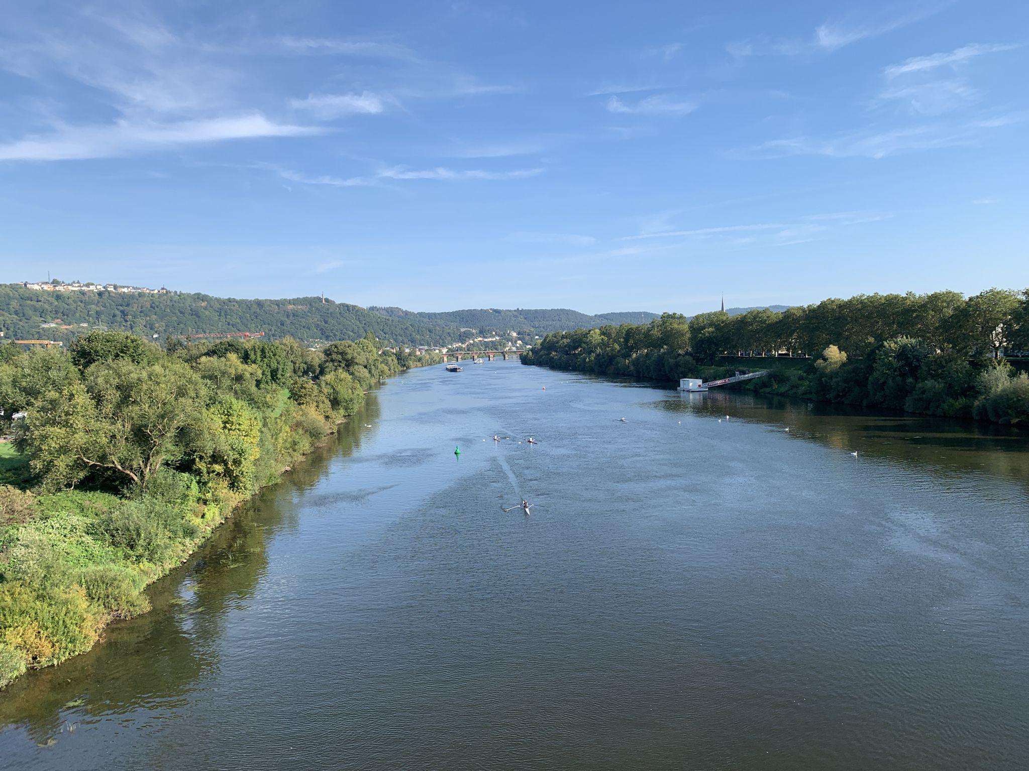 Die Mosel in Trier
